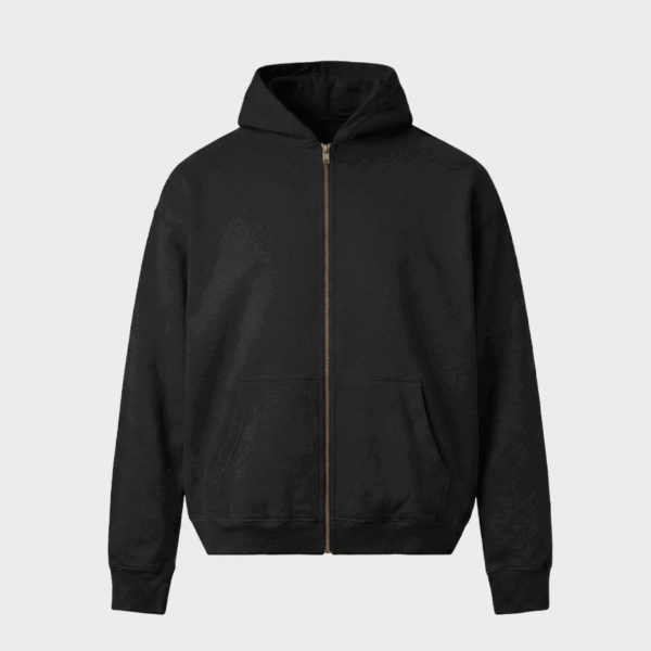 ORGANIC ZIPPER BLACK BRONZE