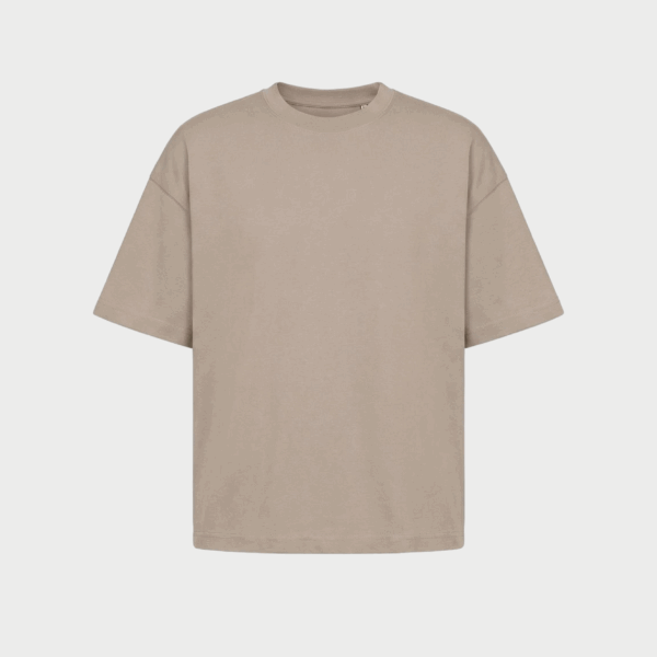 ORGANIC T-SHIRT VINTAGE KHAKI