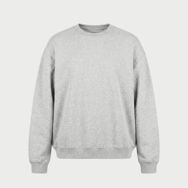 ORGANIC CREWNECK ASH GREY