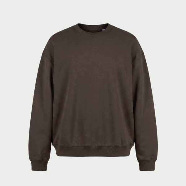 ORGANIC CREWNECK CHOCOLATE